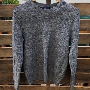 Classic Gray Gap Sweater